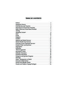 TABLE OF CONTENTS Preface ............................................................................................ 2 Diagnostic Process ......................................................................... 2