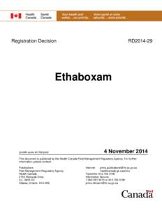 Soil contamination / Biology / Pest control / Fungicide / Mycology / Pest Management Regulatory Agency / Rice / Pesticides / Agriculture / Environment