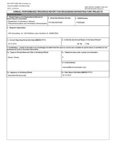 RECIPIENT NAME:JKM Consulting, Inc. AWARD NUMBER: NT10BIX5570095 OMB CONTROL NUMBER: [removed]EXPIRATION DATE: [removed]