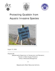 Massachusetts Water Resources Authority / Wachusett Reservoir / Quabbin Reservoir / Quabbin / Zebra mussel / Geography of Massachusetts / Massachusetts / Dreissenidae