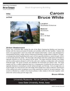 Black Engineering Building  Carom Bruce White  title