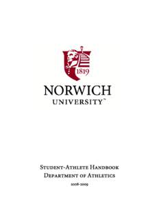 Student-Athlete Handbook Department of Athletics[removed] TABLE OF CONTENTS