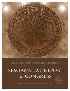 Government / Inspectors general / Government of the United States / Office of Inspector General / United States / Council of Inspectors General on Integrity and Efficiency / Government Accountability Office / Archival Recovery Program / Office of Inspector General /  U.S. Department of Health and Human Services / Office of the Inspector General /  U.S. Department of Defense
