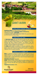 Saint-Aubin - Appellation vin de Bourgogne