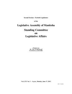 Manitoba / Brian Pallister / New Democratic Party / Legislative Assembly of Manitoba / National Democratic Party / Rossmere / Politics of Canada / Socialist International / Politics of Manitoba