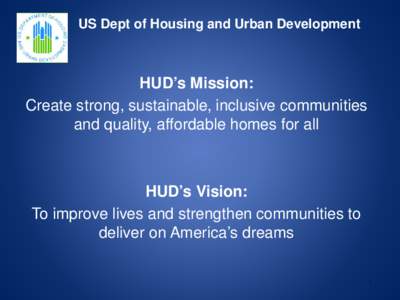 U.S. Department of Housing and Urban Development