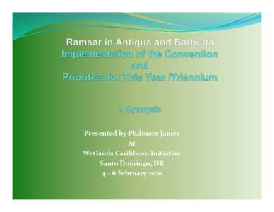 Ramsar Convention / Water / Ecology / Environment / Aquatic ecology / Wetland