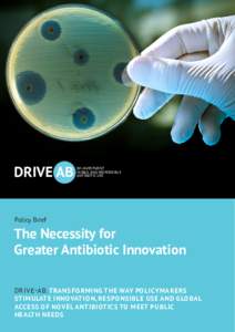 DRIVE AB  RE-INVESTMENT IN R&D AND RESPONSIBLE ANTIBIOTIC USE