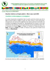 COMITE PERMANENT INTER-ETATS DE LUTTE CONTRE LA SECHERESSE DANS LE SAHEL PERMANENT INTERSTATE COMMITTEE FOR DROUGHT CONTROL IN THE SAHEL Bénin  Burkina Faso