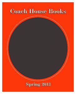 BpNichol / Coach House Books