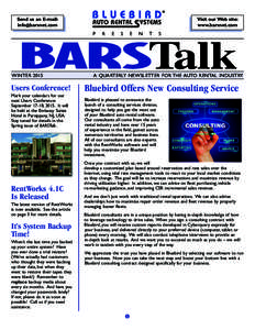 Visit our Web site: www.barsnet.com Send us an E-mail:  P