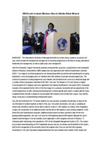 Walvis Bay / National Qualifications Framework / Africa / International University of Management / Education