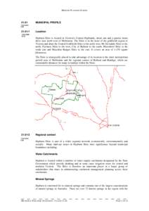 Shire of Hepburn / Hepburn Springs /  Victoria / Ballarat / Creswick /  Victoria / Shire of Central Goldfields / Pyrenees Shire / Shire of Moorabool / Shire of Macedon Ranges / Shire of Creswick / States and territories of Australia / Victoria / Geography of Australia