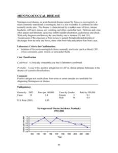 Proteobacteria / Bacterial diseases / Vaccines / Meningococcal disease / Neisseria meningitidis / Meningitis / Neisseria / Purpura / Incidence / Bacteria / Microbiology / Medicine