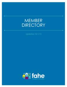 Member Directory Updated[removed]