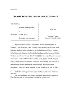 Filed[removed]IN THE SUPREME COURT OF CALIFORNIA THE PEOPLE,