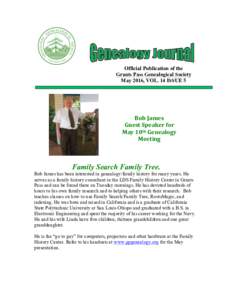  Official Publication of the Grants Pass Genealogical Society