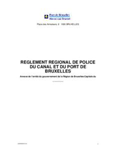 Réglement régional de police
