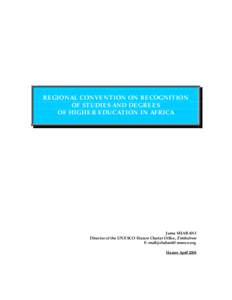 Education law / Lisbon Recognition Convention / European Higher Education Area / Bologna Process / Council of Europe / Higher education accreditation / Indira Gandhi National Open University / Education / Knowledge / Academia