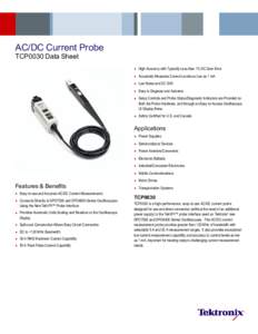 AC/DC Current Probe - TCP0030