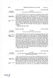 A140  PRIVATE LAW[removed]J U L Y 29, 1954 Private Law 595 July 29, 1954