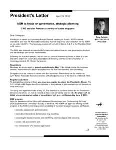 April[removed]AGM to focus on governance strategic planning_Template - Major.qxd