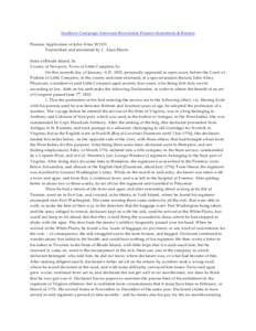 Southern Campaign American Revolution Pension Statements & Rosters Pension Application of John Almy W 1531 Transcribed and annotated by C. Leon Harris State of Rhode Island, Ss. County of Newport, Town of Little Compton,