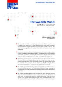 The Swedish model : conflict or consensus?