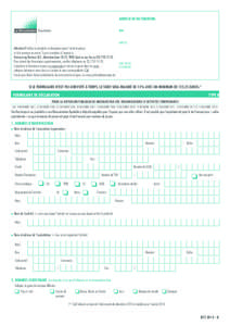 adresse de facturation: Nom: Adresse:  ­­­Attention!! Veillez à compléter ce formulaire avant l’activité prévue