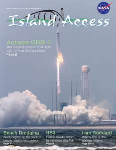 Spaceports / Spaceflight / Wallops Flight Facility / Antares / Orbital Sciences Corporation / Wallops Island / Wallop / Cygnus / Columbia Scientific Balloon Facility / Virginia / Space technology / Goddard Space Flight Center