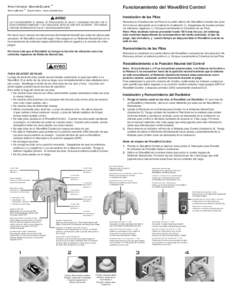 Funcionamiento del WaveBird Control  Nintendo GameCube™ WaveBird™ Control Inalámbrico  Instalación de las Pilas