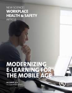 NEW SCIENCE  WORKPLACE HEALTH & SAFETY ARTICLE