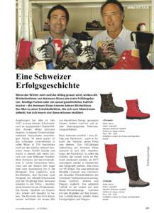 Fotos: www.ammann-shoes.com  attika Style Eine Schweizer Erfolgsgeschichte