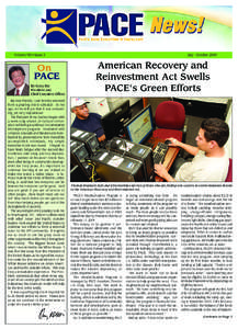 Volume VII • Issue 3  On PACE By Kerry Doi President and