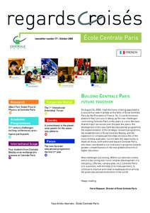 Regards Croisés, Newsletter 17, Ecole Centrale Paris