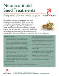 CSTA_FactSheet_SeedTreatments.indd