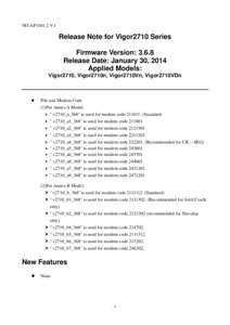 Microsoft Word - V2710 V3.6.8 release note.doc