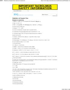 eBMJ -- Statistics at Square One: Answers to exercises  1 of 2 http://www.bmj.com/collections/statsbk/answer.dtl#Anchor-4.1