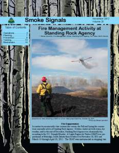 Smoke Signals Table of Contents Operations.....................3 Planning........................ 7 Prevention...................9 Training.......................13