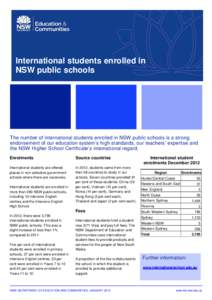 Department of Education and Communities / Education in Australia / Catholic Education in the Diocese of Parramatta / States and territories of Australia / Independent school / New South Wales