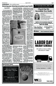 Moorpark Acorn  August 30, 2013 COMMENTARY | Eye on the Environment