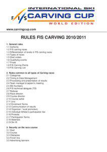 www.carvingcup.com  RULES FIS CARVING[removed]