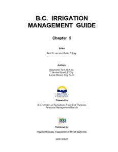 BC Irrigation Management Guide