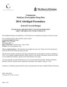 Microsoft Word - BOP 2014_V8_AbridgedMemberFormulary_20131106