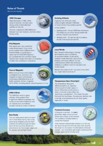 Rules of Thumb Here are our top tips. QNH Changes  Cruising Altitude