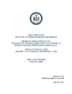 Health / Medicine / Managed care / Medicaid / Nursing home / Healthcare reform in the United States / Federal assistance in the United States / Presidency of Lyndon B. Johnson