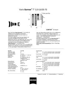 ®  Vario-Sonnar T* 3,5-5,[removed]