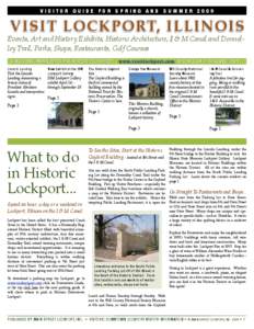 Lockport (city) /  New York / Lockport / Will County /  Illinois / Illinois State Museum / Illinois and Michigan Canal / Lockport Historic District / Illinois / Illinois River / Gaylord Building