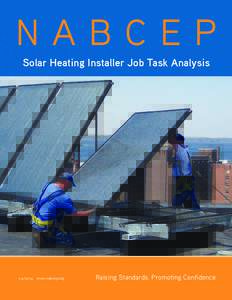 NABCEP Solar Heating Installer Job Task Analysis v[removed]