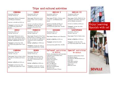 Geography of Spain / Andalusia / 12-hour clock / Lunch / Spain / Geography of Europe / Province of Seville / Seville / Tourism in Spain